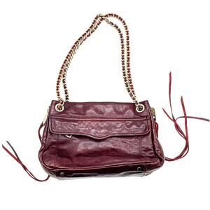Rebecca Minkoff Swing Lambskin‎ Leather Chain Strap Shoulder bag